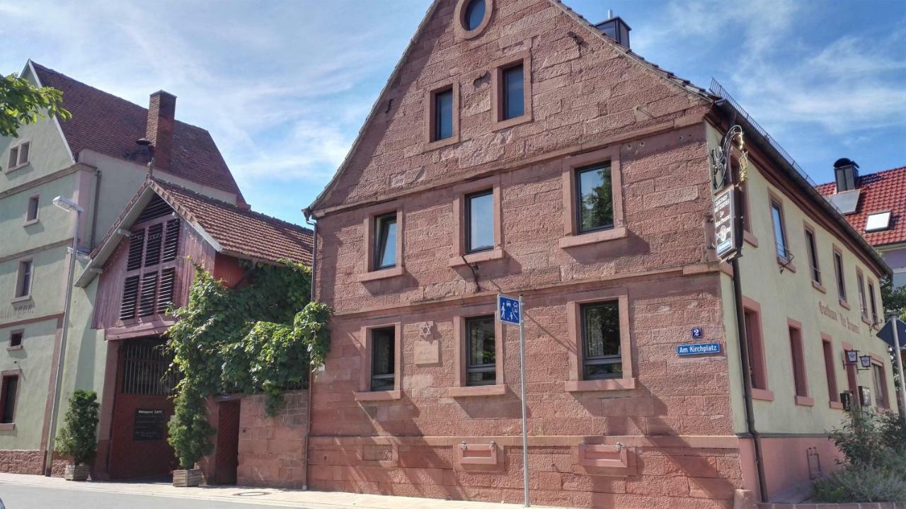 Wirtshaus & Hotel Zur Alten Brauerei Zapf Uettingen Bagian luar foto